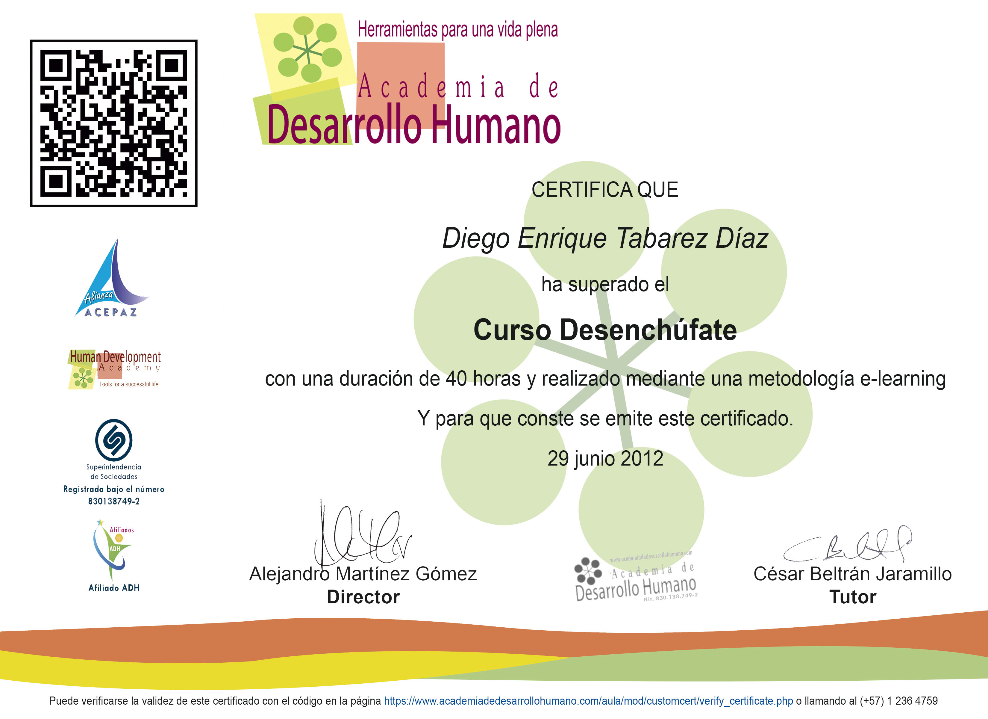 Certificado Diploma